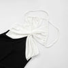 Nsauye High Waisted Bodycon Women Sexy One Pieces Fashion Y2K V Neck Jumpsuit Top Summer 2025 Club Overalls Bodysuit Low Cut Out