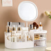 Drawer Type Cosmetics Storage Box, Desktop Dresser Skin Care Shelf, Office Stationery Lipstick Makeup Box Bedroom Home