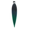 Pre-stretched Braids Synthetic Hair Professional Itch Free Hot Water Setting Fiber 30'' Ombre Yaki Texture Braid Hair Extensions