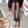New Warm Tights For Women Winter Fleece Leggings Thermal Stockings Woman Insulated Printed Pantyhose