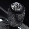Car Supplies Flash Diamond Encrusted Plush Leather Cloth Art Breathable Handbrake Set File Handle Set GM Interior Supplies