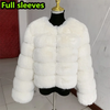 Damenmode Kunstpelzmantel superheiß Herbst Winter Damen kurze Kunstfuchsjacke flauschig hohe Qualität 7XL Damen Pelzmäntel