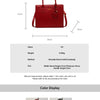 Fashionable Lightweight Solid Color Luxury Crossbody Bag Versatile Shoulder Bag Large Capacity Handheld Tote Bag For Women