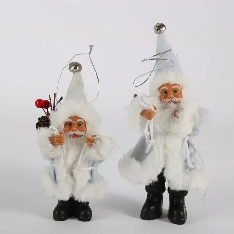 Christmas Santa Claus Doll Toy Tree Hanging Ornaments Decoration Exquisite for Home Xmas