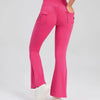 Women Flare Pocket Leggings High Waist Sport Yoga Pants Quick Dry Breathable Leggings Outfit Fitness Gym Clothes Sportwear Pant
