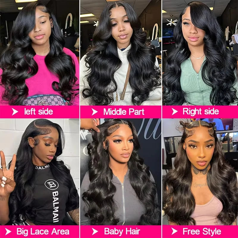 Body Wave Glueless Wig Human Hair Ready To Wear 5x5 Hd Lace Closure Wig Loose Body Wave 13x6 Human Hair Wigs 13x4 Frontal Wig
