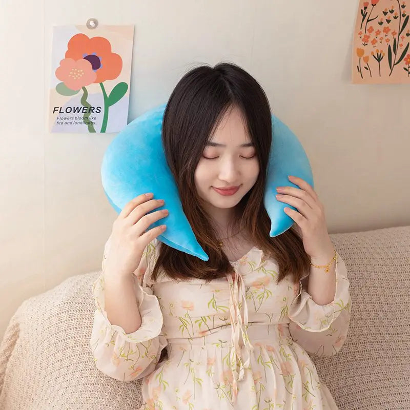 25cm New Sky Style Funny Moon Soft Plush Toy Baby Cute Throw Pillow Comfort Dolls Home Decor Xmas Gift Kids