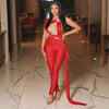 Joskaa Sexy Hollow Bandage Irregular Jumpsuit Women Summer Sleeveless Backless Ribbon Skinny Rompers 2025 Midnight Clubwear