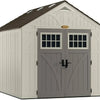 8' x 10' Heavy-Duty Resin Tremont Storage Shed, Sand