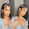 Wholesale Short Human Hair Weave Bone Straight Brazilian Virgin Human Hair Bundles Natural Color Hair Extensions 100 Gram Cheap