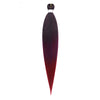 Pre-stretched Braids Synthetic Hair Professional Itch Free Hot Water Setting Fiber 30'' Ombre Yaki Texture Braid Hair Extensions