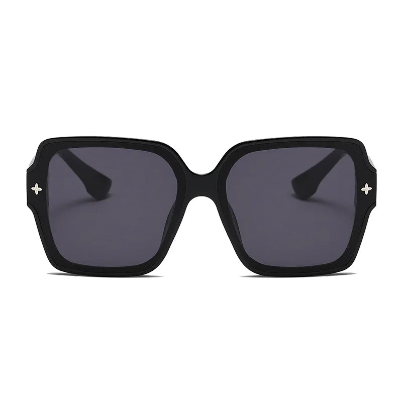 New fashion square frame sunglasses for women luxury sunglasses UV protection large frame all-match glasses(DS-8052-1)