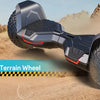 Gyroor Warrior 8.5 inch 350W*2 off-Road Hoverboard - All Terrain Hoverboard with Bluetooth Speaker and LED Lights, 10mph