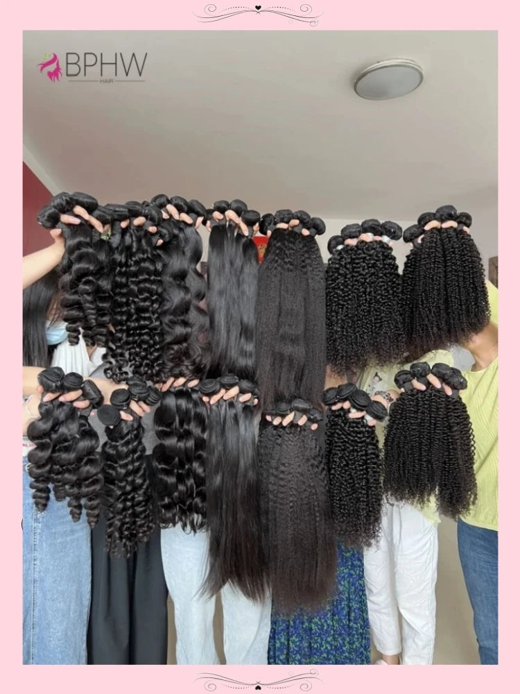 12A Loose Wave Bundles 100% Human Hair Extensions Malaysian Hair Weave Tissage Cheveux Humain Wave 1 3 4 Bundles For Black Women