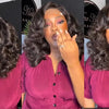 12A Raw Donor Human Hair Wigs 13x4 HD Lace Frontal 250% Density Unprocessed Vietnamese Double Drown Bouncy Wave Lace Frontal Wig