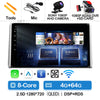 Android 14 Car Radio For Toyota RAV4 5 XA50 2018 - 2023 Multimedia Video Player Navigation GPS 2Din Carplay Auto 4G WIFI QLED BT
