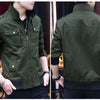 mens cargo jackets New Fashion bomber jacket mens wear simple British style Warm Windproof Jacket and coat baseball jacket male