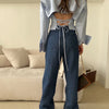 Gidyq Korean Bandage Shirt Women Fashion Backless Sexy Blouse Office Ladies Casual Slim Chic Turn Down Collar Long Sleeve Tops