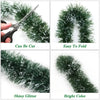 Christmas Tinsel Ribbons Green Cane Ribbon Garland Xmas Tree Hanging Pendent Wreath Ornament Home Party Decor Supplies Wholesale