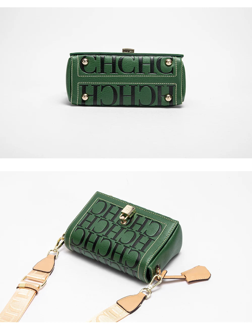 Fashionable Classic Light Luxury Design Exquisite Craftsmanship Women's New Shoulder Bag Letter PU Material Crossbody Bag