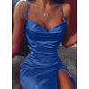 Sexy Spaghetti Strap Backless Summer Dress Women Elegant Sleeveless Mini Dress Red Bodycon Party Dresses 2022