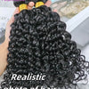 30 Inch Kinky Curly Human Hair Bundles 100% Human Hair Extensions Brazilian Water Wave Bundles Raw Hair Weave Tissage Hair