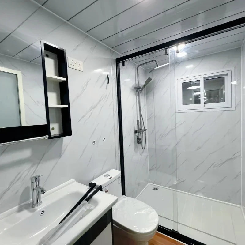 Modern Design Luxury Shipping Container House 20ft  Tiny Homes Prefab Houses Modular Prefabricated Mobile Home 3 Bedroom Price