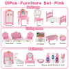 1:12 Dollhouse Ice Cream Truck Baby Bed Simulation Miniature Scene Display Dessert Car Bunk Bed Bathroom Kitchen Toy For Girl