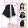 13x4 Bob Wigs Jerry Curly Short Pixie Cut Water Wave Wigs Human Hair Natural Black Brazilian Deep Curly Wigs For Black Woman