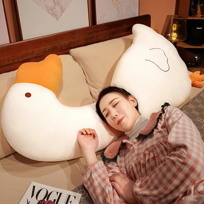 Big Stuffed Animal Plush Giraffe Pillow Cute Large Long Crocodile Toy Kawaii Dinosaur Baby Bed Surround Washable Decor Cushion