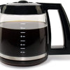 12-Cups Replacement Glass Carafe for Cuisinart Coffee Maker Models CHW-12, DCC-2650, DGB-550BK, DGB-550BK1 DGB-625BC, DGB-700BC