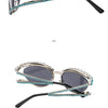 XJiea 2024 Designer Rhinestone Sunglasses For Women Luxury Brand Fashion Steampunk Men Eyeglasses Party Beach Shades Accessory