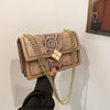 Luxury Purple Women's Single Shoulder Bag Pu Leather Ladies Bag Femme Designer Handbag Purse Flap Messenger Bag Brand Sac A Main