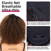 Ombre Brown Short Afro Kinky Curly Bob Wigs For Women Brazilian Human Hair Wigs Highlight Human Hair Wig With Bangs 180% Density