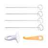 Protable Potato BBQ Skewers For Camping Chips Maker potato slicer Potato Spiral Cutter Barbecue Tools Kitchen Accessories