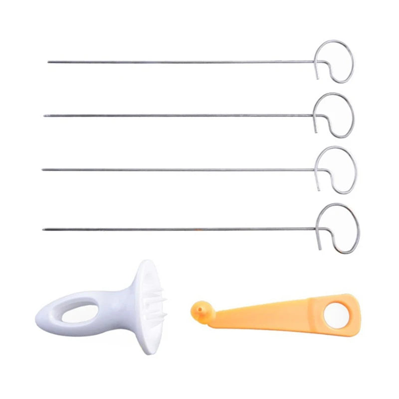 Protable Potato BBQ Skewers For Camping Chips Maker potato slicer Potato Spiral Cutter Barbecue Tools Kitchen Accessories