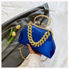 2024 Luxury Women Gold Green Chain Messenger Bags PU Leather Shoulder Bags Shell Clip Designer Handbag And Purse Wedding Clutch