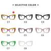 New Clear Thick Frame Eyewear Anti Blue Light Blocking Glasses Square Optical Eyeglasses For Women eye glasses for men
