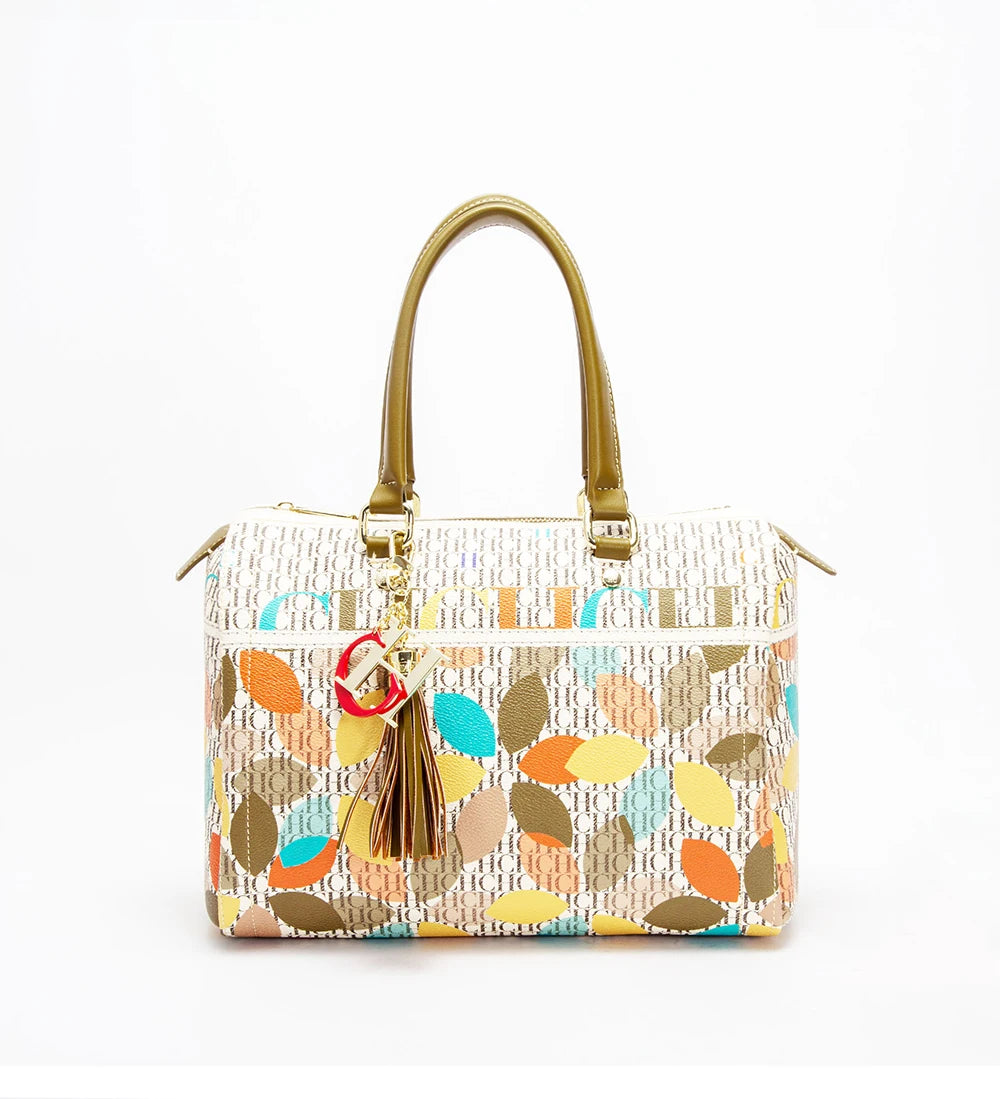 CH Fashionable and Luxury Design Spring 2024 New Women's Handbag Jacquard Colorful Women's Commuting Crossbody Bag