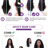 13x4 Deep Wave Frontal Wig 99J Burgundy Lace Front Wig Short Bob Hair Wig Human Hair HD Transparent Lace Pre Plucked Hairline