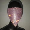 2024 NEW Crystal Masquerade Face Jewelry Women Party Accessories Fashion Fishing Net Metal Rhinestone Sequined Veil Body Jewel