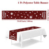 Christmas Table Runner Merry Christmas Decoration for Home Table 2024 Xmas Ornament Navidad Notal Noel Happy New Year Gifts 2025