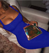 Summer Sexy Tank Top Dress European and American Plus Size Women's Sleeveless midi Dress