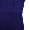 2024 summer new short sleeve V-neck waist solid color Tunle pencil skirt dress