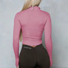 Women BUM New Sculpting Jacket Running Elasticity Yoga Jacket Slim Top Coat Women's Sports Jacket Gym Long Sleeves Women Zipper