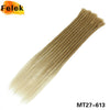 Synthetic Cheap Dreadlocks Hair Extensions For Women 18 Inch Full Hand-made Permanent Dread Loc Extension For Men 5 10 Strands