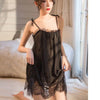 Sexy Pajamas Women's Lace Slip Dress Loose Dresses Nightgown Sleeping Summer Clothing Silk New Sexxy Nightie 2024 Pajama New