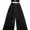 Wishyear Sexy Black Women's Halter Bandage Cross Top amd Wide Leg Pants Two 2 Piece Sets Sexy Night Club Party Evening Outfits