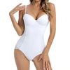 FAGADOER Sexy Solid V Neck Spaghetti Strap Bodysuits Women Sleeveless Backless High Stretchy Bodycon Rompers Female Clubwear new