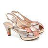 New Arrival Women Nigerian Italian Shoes and Bags Set Decorated with Rhinestone Peep Toe High Heels Women Pumps for Wedding